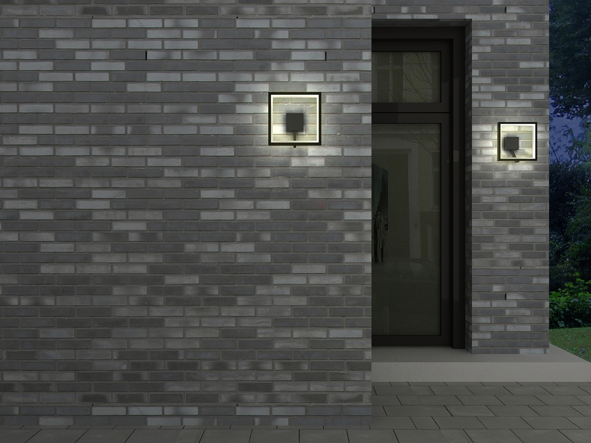 Rodas Exterior Lights Mantra Fusion Exterior Wall Lights